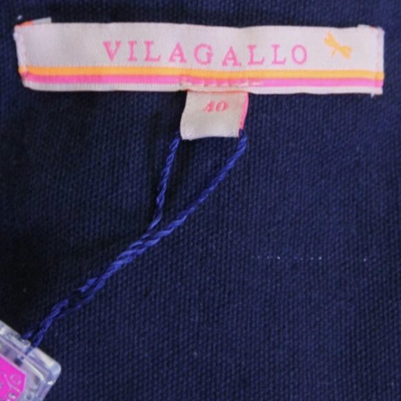 Anthropologie Vilagallo Emilia Embellished Beaded Velvet Jacket Blazer US 8 - Picture 5 of 10